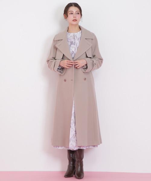 ◇ウールレディトレンチコート（トレンチコート）｜JILL by JILL
