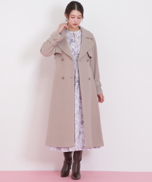 ◇ウールレディトレンチコート（トレンチコート）｜JILL by JILL