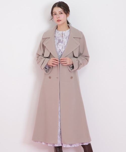 JILL by JILL STUART(ジルバイジルスチュアート)の「◇ウールレディトレンチコート(その他アウター・レディース・ブルー/ベージュ/ピンク/ホワイト・SMALL/MEDIUM)」の18枚目の写真