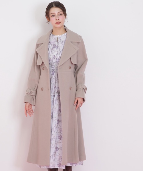 JILL by JILL STUART(ジルバイジルスチュアート)の「◇ウールレディトレンチコート(その他アウター・レディース・ブルー/ベージュ/ピンク/ホワイト・SMALL/MEDIUM)」の19枚目の写真