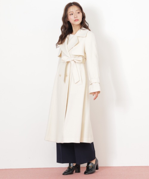◇ウールレディトレンチコート（その他アウター）｜JILL by JILL