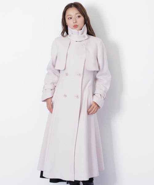 MYLAN ホワイト トレンチコート MYLAN ホワイト トレンチコート MYLAN ホワイト トレンチコート