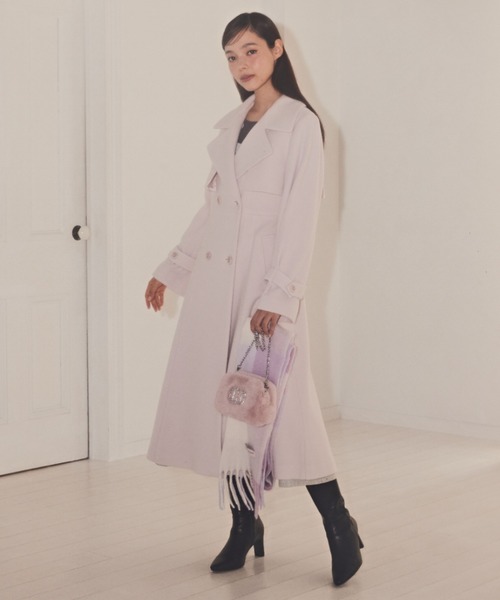 ◇ウールレディトレンチコート（トレンチコート）｜JILL by JILL