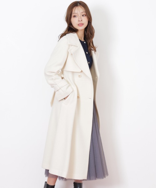 ◇ウールレディトレンチコート（その他アウター）｜JILL by JILL