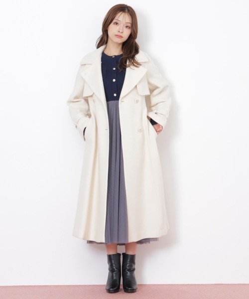 ◇ウールレディトレンチコート（その他アウター）｜JILL by JILL