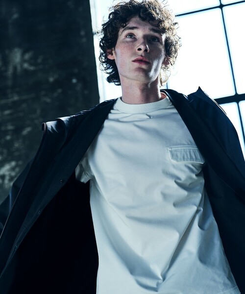 COMME CA MEN(コムサメン)の「【吸水速乾・抗菌・防臭】【COMME CA MEN BLACK】ドライテック 長袖Tシャツ(Tシャツ/カットソー・メンズ・ホワイト/ブラック・M/L)」の2枚目の写真