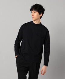 【吸水速乾・抗菌・防臭】【COMME CA MEN BLACK】ドライテック 長袖Tシャツ