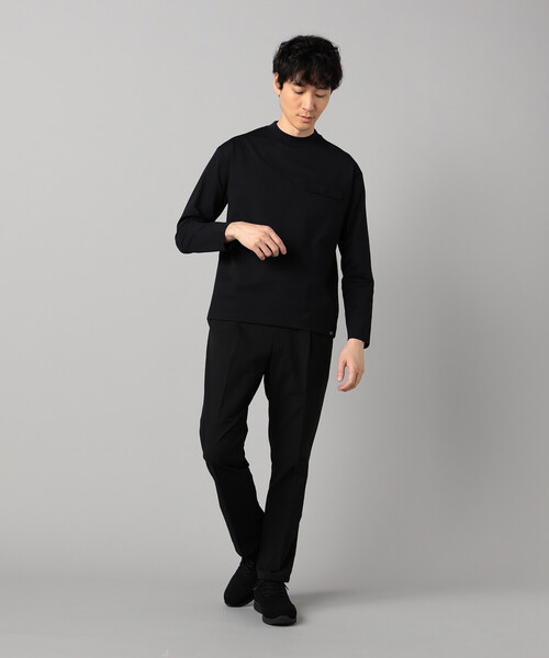 COMME CA MEN(コムサメン)の「【吸水速乾・抗菌・防臭】【COMME CA MEN BLACK】ドライテック 長袖Tシャツ(Tシャツ/カットソー・メンズ・ホワイト/ブラック・M/L)」の13枚目の写真