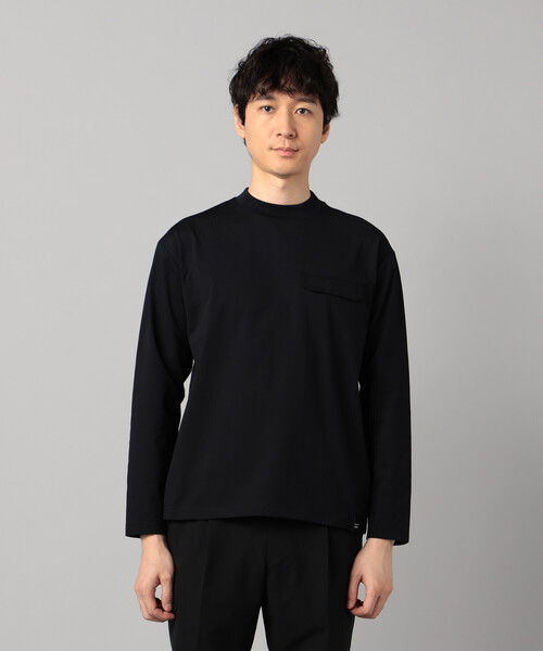 COMME CA MEN(コムサメン)の「【吸水速乾・抗菌・防臭】【COMME CA MEN BLACK】ドライテック 長袖Tシャツ(Tシャツ/カットソー・メンズ・ホワイト/ブラック・M/L)」の16枚目の写真