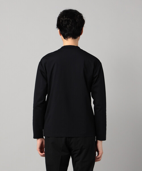 COMME CA MEN(コムサメン)の「【吸水速乾・抗菌・防臭】【COMME CA MEN BLACK】ドライテック 長袖Tシャツ(Tシャツ/カットソー・メンズ・ホワイト/ブラック・M/L)」の18枚目の写真