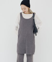 CIAOPANIC TYPY | 【PON企画】スタイルアップ前後2wayモールニットキャミチュニック(ワンピース)