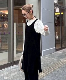 CIAOPANIC TYPY | 【PON企画】スタイルアップ前後2wayモールニットキャミチュニック(ワンピース)