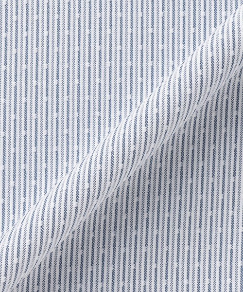 TOKYO SHIRTS(トウキョウシャツ)の「【吸水速乾】【COFREX】配色ボウタイブラウス 長袖 レディースデザインシャツ(シャツ/ブラウス・レディース・ブルー・S/LL/XL/M/L)」の9枚目の写真