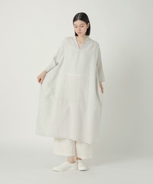 Plantationプランテーションワンピース Plantation プランテーション PAPERカルゼワンピース ベージュ