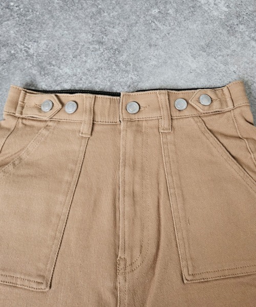 SELECT LEVERY(セレクトリベリー)の「ウエストボタンベイカーパンツ(その他パンツ・レディース・ホワイト/ベージュ/カーキ/ブラック・SMALL/MEDIUM/LARGE/X-LARGE)」の5枚目の写真