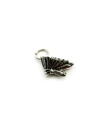 Import & Select（インポートアンドセレクト）の「SUN WEST SILVER サンウエストシルバー ウォーボンネットデザインシルバーペンダントトップ Made in USA（チャーム）」