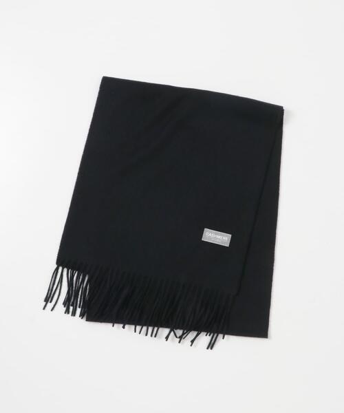 URBAN RESEARCH（アーバンリサーチ）の「ソリッドカシミヤマフラー（マフラー・メンズ・チャコールグレー/ブラック/オレンジ/レッド・FREE）」の12枚目の写真