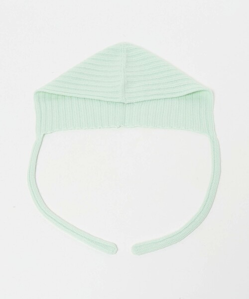 Steven Alan（スティーブンアラン）の「＜Steven Alan＞カシミヤ リブ フード（ニットキャップ/ビーニー・レディース・ライム/レッド/ブラック・FREE）」の13枚目の写真