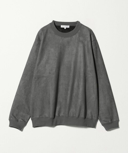 A DAY IN THE LIFE UNITED ARROWS(アデイインザライフユナイテッドアローズ)の「スエードライク リラックス スウェット<A DAY IN THE LIFE>(スウェット・メンズ・ネイビー/ライトグレー/グレー系・M/L/S)」の3枚目の写真