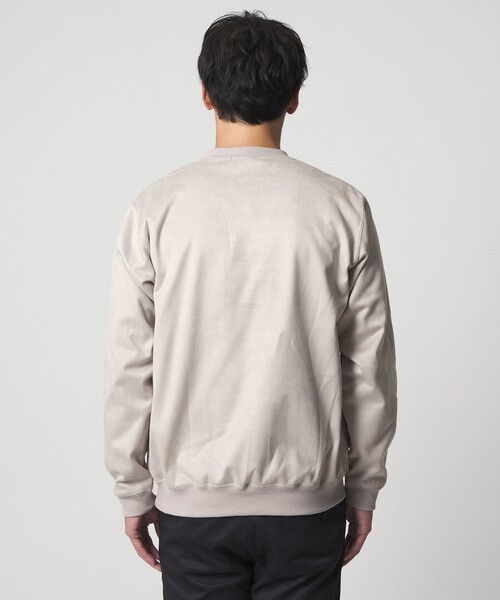 A DAY IN THE LIFE UNITED ARROWS(アデイインザライフユナイテッドアローズ)の「スエードライク リラックス スウェット<A DAY IN THE LIFE>(スウェット・メンズ・ネイビー/ライトグレー/グレー系・M/L/S)」の9枚目の写真