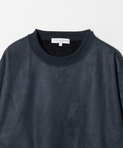 A DAY IN THE LIFE UNITED ARROWS(アデイインザライフユナイテッドアローズ)の「スエードライク リラックス スウェット<A DAY IN THE LIFE>(スウェット・メンズ・ネイビー/ライトグレー/グレー系・M/L/S)」の11枚目の写真