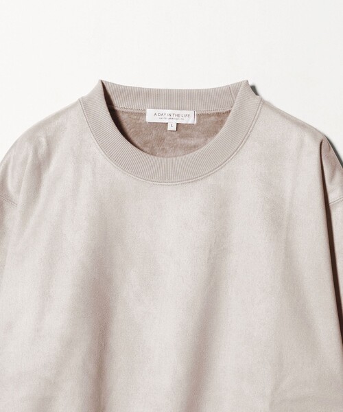A DAY IN THE LIFE UNITED ARROWS(アデイインザライフユナイテッドアローズ)の「スエードライク リラックス スウェット<A DAY IN THE LIFE>(スウェット・メンズ・ネイビー/ライトグレー/グレー系・M/L/S)」の16枚目の写真
