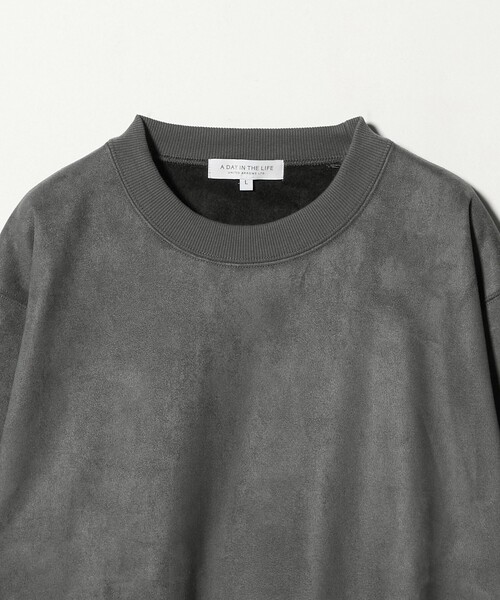 A DAY IN THE LIFE UNITED ARROWS(アデイインザライフユナイテッドアローズ)の「スエードライク リラックス スウェット<A DAY IN THE LIFE>(スウェット・メンズ・ネイビー/ライトグレー/グレー系・M/L/S)」の19枚目の写真