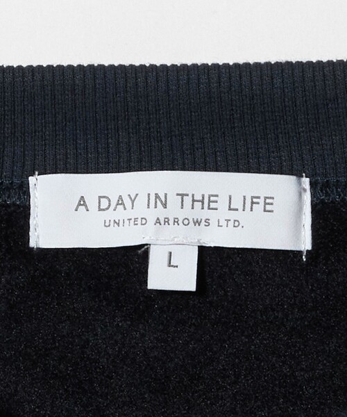 A DAY IN THE LIFE UNITED ARROWS(アデイインザライフユナイテッドアローズ)の「スエードライク リラックス スウェット<A DAY IN THE LIFE>(スウェット・メンズ・ネイビー/ライトグレー/グレー系・M/L/S)」の21枚目の写真