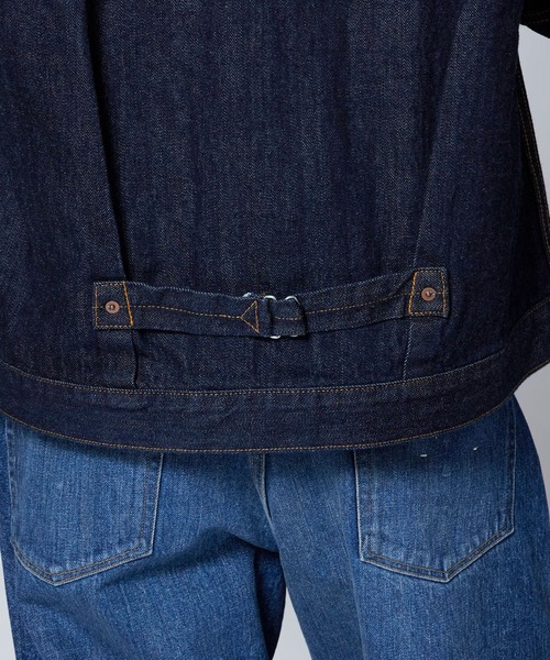 Ordinary fits(オーディナリーフィッツ)の「Ordinary fits/オーディナリーフィッツ DENIM JACKET 1ST TYPE ワンウォッシュ コットンデニムジャケット(デニムジャケット・メンズ・インディゴブルー・38/40/42)」の5枚目の写真