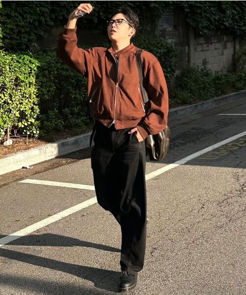 DOFFJASON(ドフジェーソン)の「パネルドスポーティレザージャケット MOCHA(ライダースジャケット・メンズ・その他・MEDIUM/LARGE/X-LARGE/XX-LARGE)」の3枚目の写真