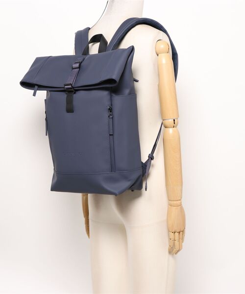 GASTON LUGA(ガストンルーガ)の「GASTON LUGA/ガストンルーガ/Splash Rolltop 13/14"(バックパック/リュック・メンズ・グレー/ブルー/ブラック・F)」の15枚目の写真