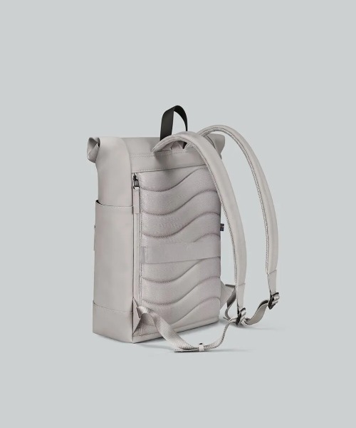GASTON LUGA(ガストンルーガ)の「GASTON LUGA/ガストンルーガ/Splash Rolltop 13/14"(バックパック/リュック・メンズ・グレー/ブルー/ブラック・F)」の6枚目の写真