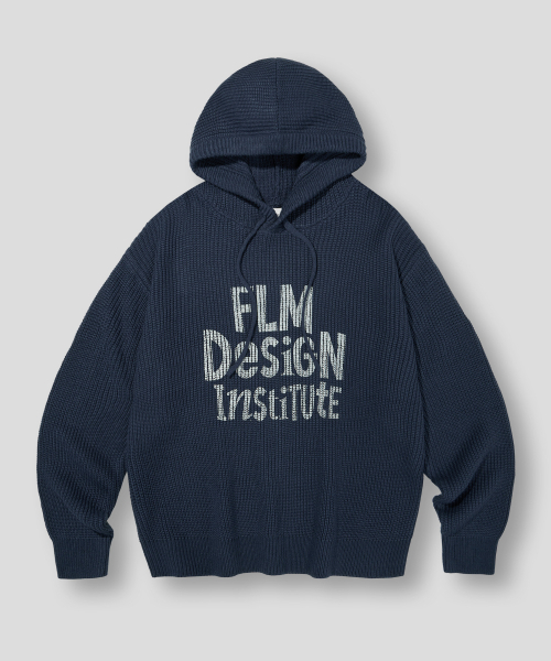 F.ILLUMINATE(フィルミネイト)の「FLM ブリーズフードニット-ネイビー(ニット/セーター・レディース・その他・LARGE/SMALL/MEDIUM)」の1枚目の写真
