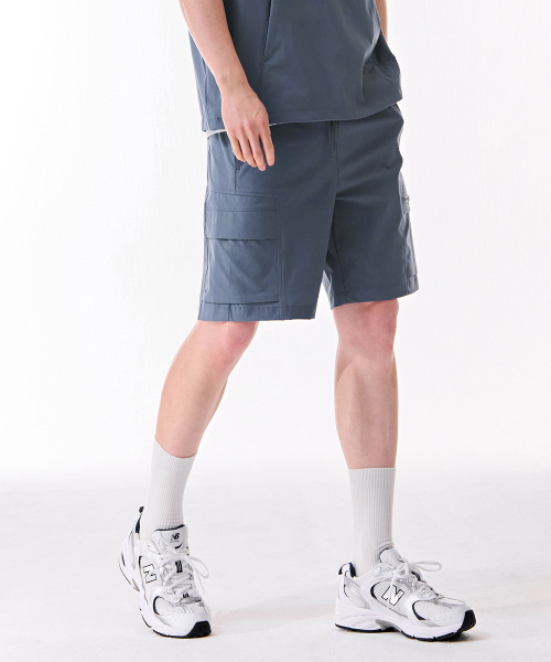 CHASECULT(チェイスカルト)の「共用ストレッチポケットショートパンツ-DCRU2523E0N(その他パンツ・メンズ・ブルー・70/67/76/82/86/92)」の3枚目の写真