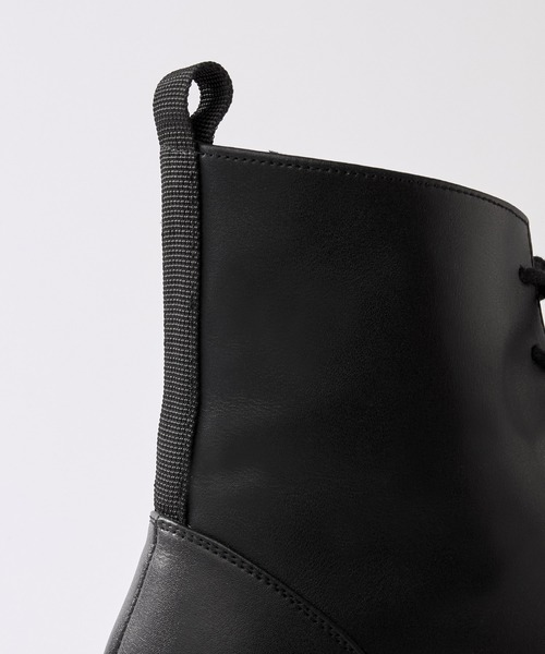 SERACE（セラス）の「【SERACE】Metal parts design high sole lace up boots / メタルパーツデザインハイソールレースアップブーツ（ブーツ・メンズ・ブラック・S/M/L）」の13枚目の写真