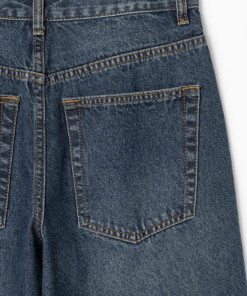 MILLO WOMEN（ミロウーマン）の「ヴィンテージワイドデニムパンツ [ウォッシュドブルー]（デニムパンツ・レディース・その他・SMALL/MEDIUM）」の5枚目の写真