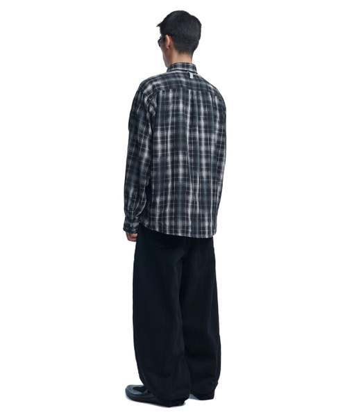 NOMANUAL（NOMANUAL）の「O.D CHECK SHIRT - BLACK（シャツ/ブラウス・レディース・その他・X-LARGE/MEDIUM/LARGE）」の21枚目の写真