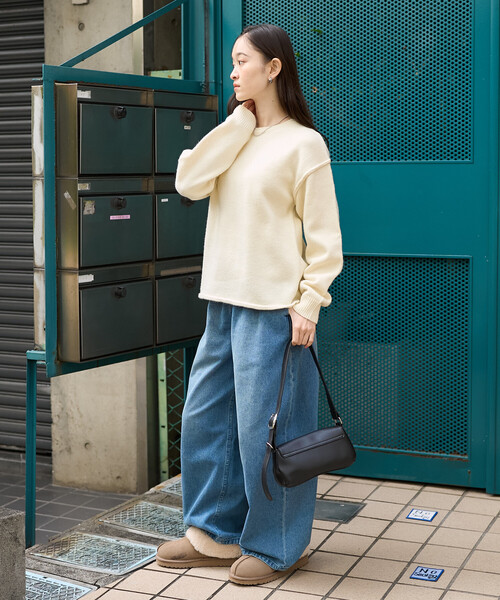 FREAK'S STORE(フリークスストア)の「【セットアイテム】ケーブル ビスチェ ニットセット(ニット/セーター・レディース・レッド/ネイビー/オフホワイト・フリ-)」の5枚目の写真