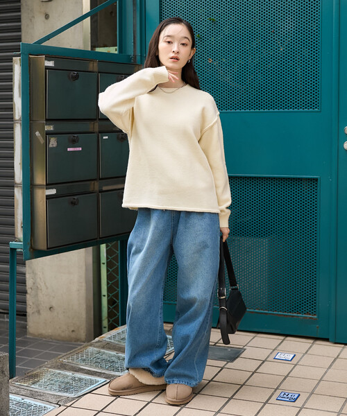 FREAK'S STORE(フリークスストア)の「【セットアイテム】ケーブル ビスチェ ニットセット(ニット/セーター・レディース・レッド/ネイビー/オフホワイト・フリ-)」の7枚目の写真