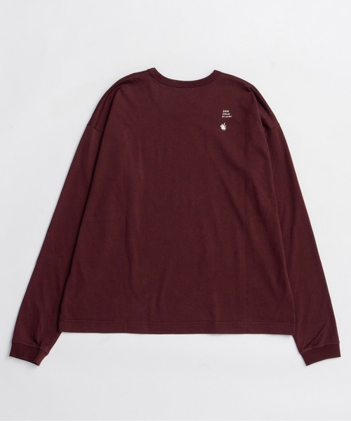 MAISON SPECIAL(メゾンスペシャル)の「Horse Long T-shirt/ホースロンTEE(Tシャツ/カットソー・レディース・ボルドー/ライトグレー/チャコールグレー・FREE)」の11枚目の写真