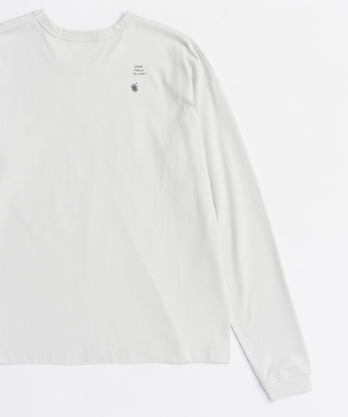 MAISON SPECIAL(メゾンスペシャル)の「Horse Long T-shirt/ホースロンTEE(Tシャツ/カットソー・レディース・ボルドー/ライトグレー/チャコールグレー・FREE)」の20枚目の写真