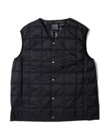 TETE HOMME（テットオム）の「【TAION 】V NECK BUTTON DOWN VEST / インナーダウンベスト TAION-001（ダウンベスト）」