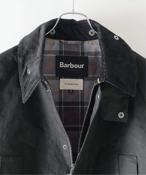 Barbour(バブアー)の「《再入荷》Barbour for MARKAWARE & EDIFICE 別注 BEDALE/ビデイル(その他アウター・メンズ・ブラウン/ブラック・3/2/1)」の4枚目の写真