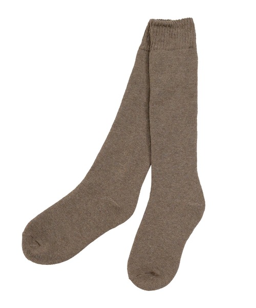 KOBE LETTUCE（コウベレタス）の「裏パイルハイソックス（ソックス/靴下・レディース・ブラウン/グレー/ブラック・M）」の15枚目の写真