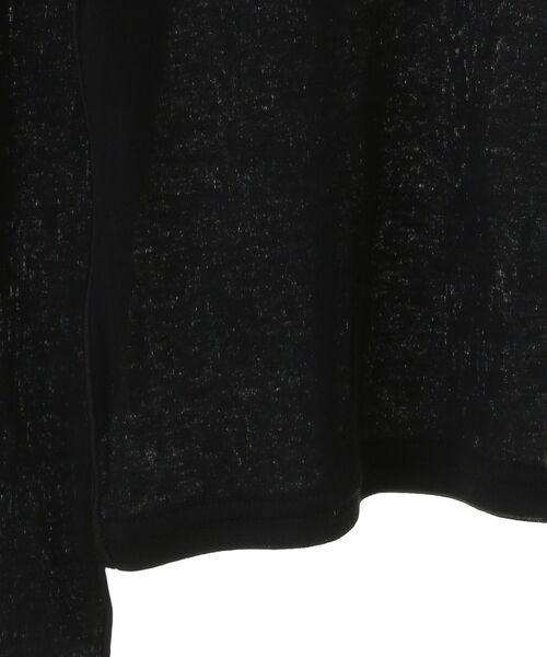 GARAGE OF GOOD CLOTHING（ガレージオブグッドクロージング）の「【日本製】無地シアーハイネックプルオーバー（Tシャツ/カットソー・レディース・ブラック/ホワイト・FREE）」の19枚目の写真