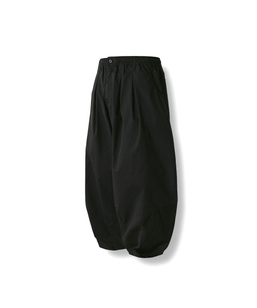 ANGLAN(アングラン)の「Essential Easy Balloon Pants - Black(その他パンツ・メンズ・ブラック・FREE/1/2)」の1枚目の写真