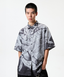 CRITIC x INSECT BOY GRAPHIC SHIRT BLACK