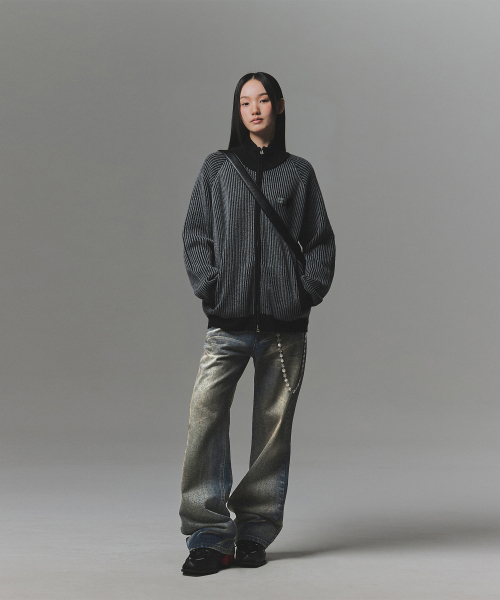 NOT4NERD（ノットフォーナード）の「Symbol Stitch Low Rise Flare Fit Denim Pants - Deep Blue（デニムパンツ・レディース・その他・X-LARGE/SMALL/MEDIUM/LARGE）」の11枚目の写真