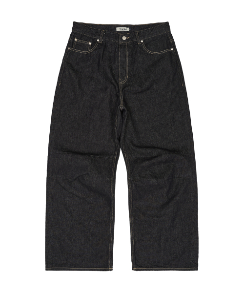 WaiKei（ワイケイ）の「バックグラフィックパラシュートデニムパンツインディゴブルー（デニムパンツ・レディース・その他・1/2/4/3）」の3枚目の写真