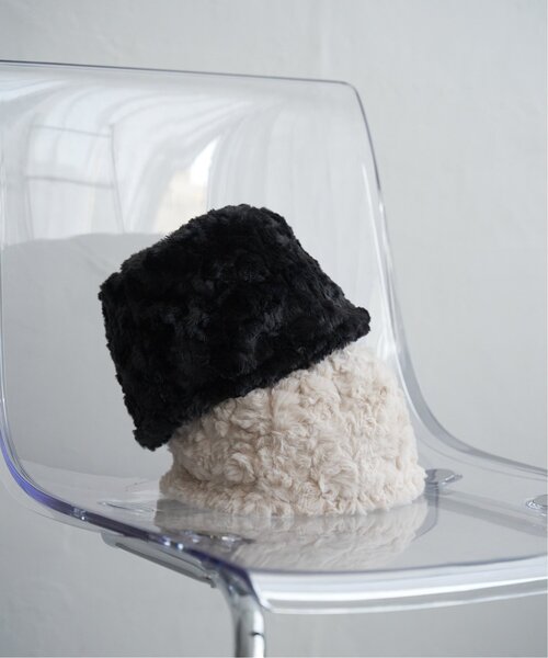 VENCEEXCHANGE(ヴァンスエクスチェンジ)の「ファーカールロシアンハット(ハット・レディース・ブラック/ブラウン/ホワイト/ベージュ・FREE)」の2枚目の写真